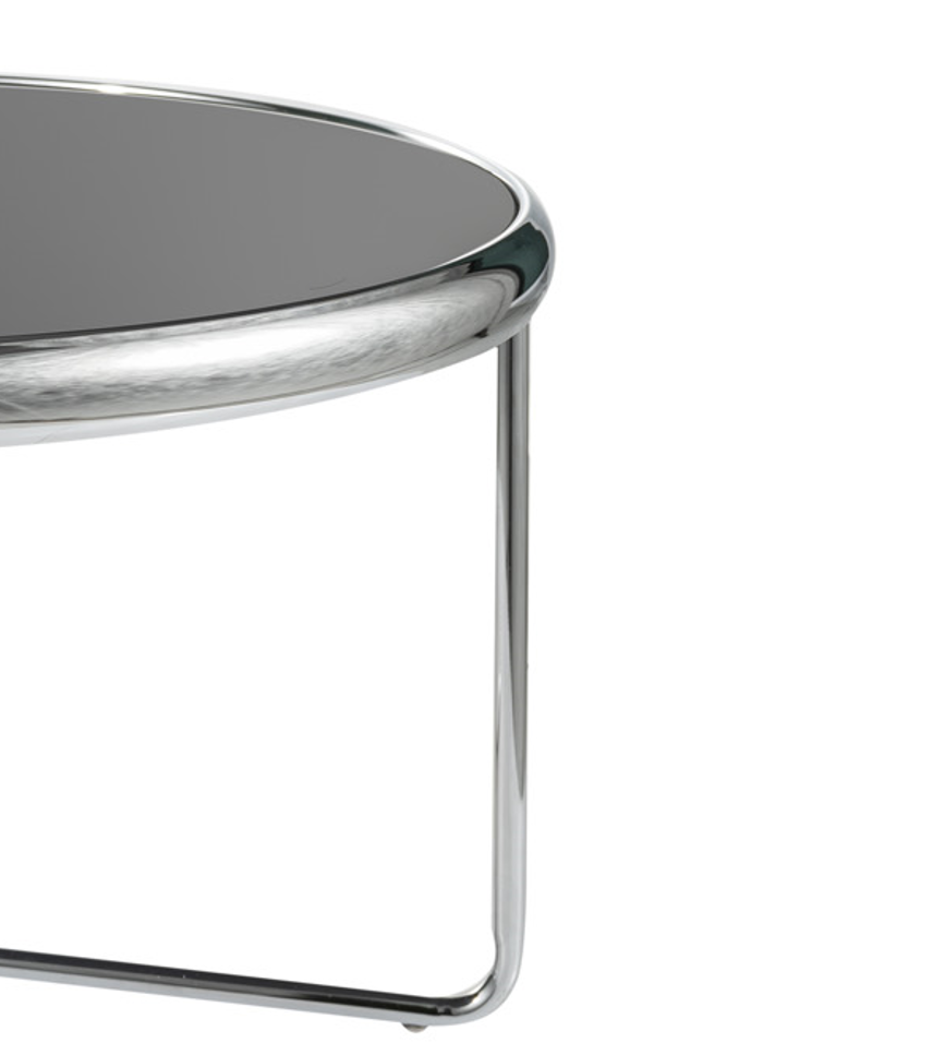 Журнальный столик Signal SCARLET 74 см Черный/Хром (SCARLETCCH) - фото 2 Журнальный столик Signal SCARLET 74 см Черный/Хром (SCARLETCCH) - фото 2