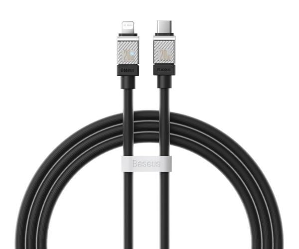 Кабель Data BASEUS CoolPlay Series Fast Charging Cable Type-C-Lightning 20W 1 м Черный (06CAKW000001)