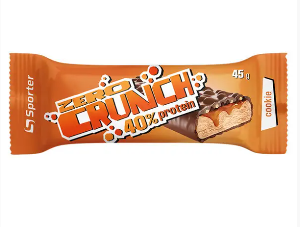 Батончик Sporter Zero Crunch 40% Protein с брауни 45 g