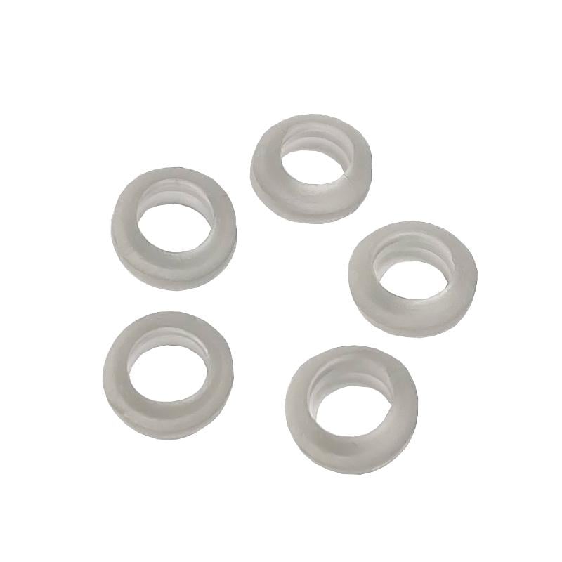 Набір гумових втулок 10 мм 100 шт. Прозорий (53379) - фото 4 Набір гумових втулок 10 мм 100 шт. Прозорий (53379) - фото 4