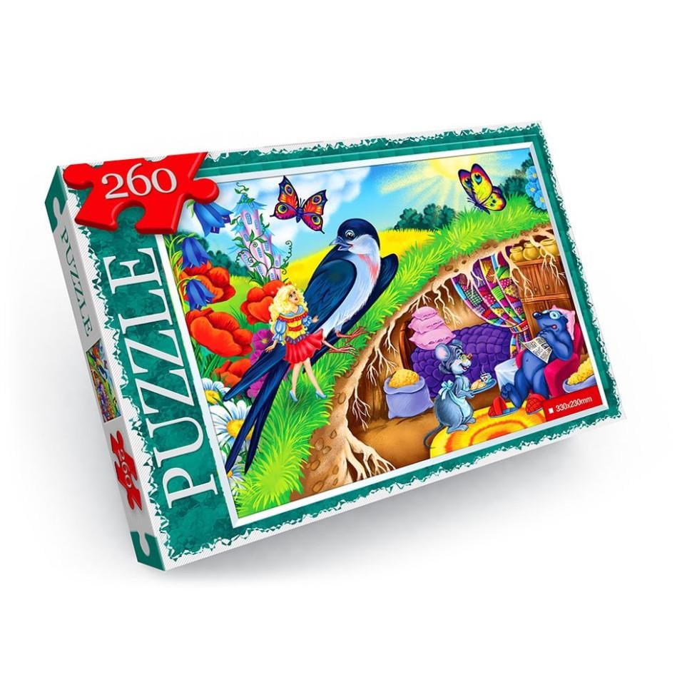 Пазлы детские Danko Toys Дюймовочка 260 эл. (IP-177-P-277) Пазлы детские Danko Toys Дюймовочка 260 эл. (IP-177-P-277)