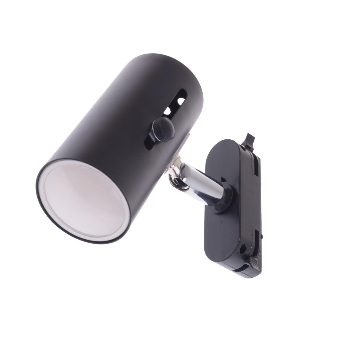 Светильник трековый поворотный Brille под лампу KW-31 GU10 BK (48-026)
