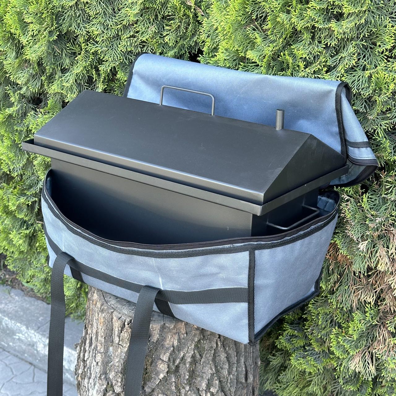 Чохол Metalzavod для коптильні Ісіда 27 л 51х29х32 см (CHHL-KOP-27L) - фото 9