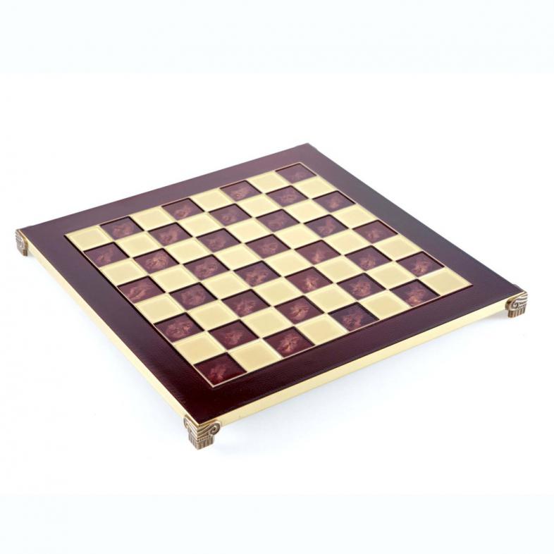 Шахматы эксклюзивные Manopoulos 28х28 см (S32RED)