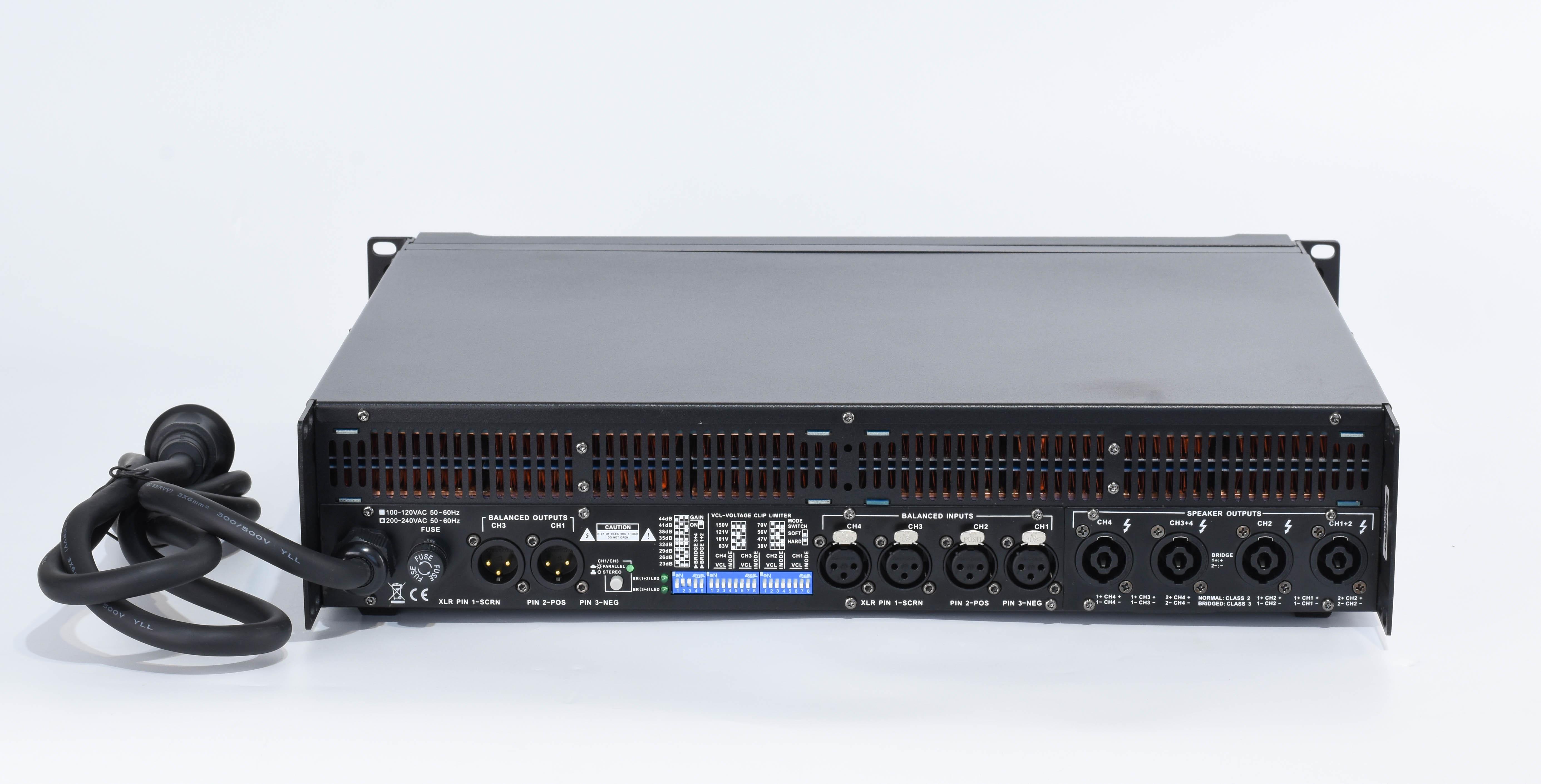 Усилитель мощности импульсный SANWAY LAB.GRUPPEN FP10000Q 4х2100 Вт (0055) - фото 3 Усилитель мощности импульсный SANWAY LAB.GRUPPEN FP10000Q 4х2100 Вт (0055) - фото 3