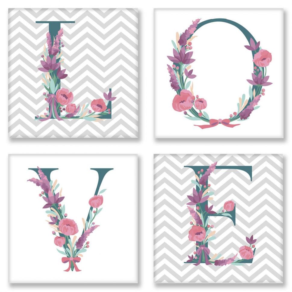 Картина по номерам Идейка LOVE 18x18 см (CH102)