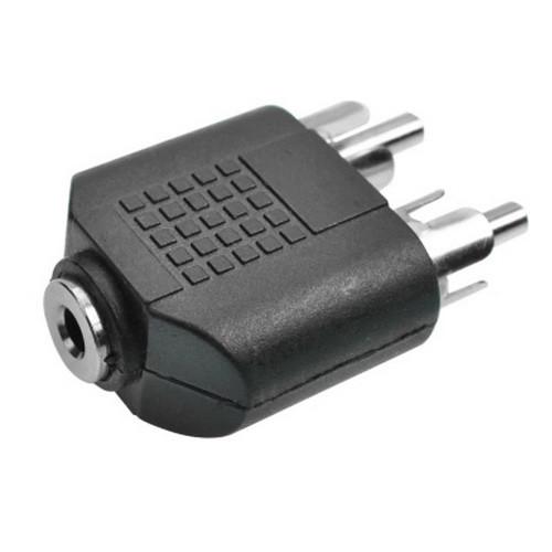 Переходник-аудиоадаптер SUNROZ RCA Female-2xRCA Male (B48540) Переходник-аудиоадаптер SUNROZ RCA Female-2xRCA Male (B48540)