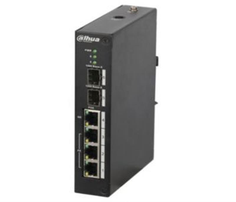 Коммутатор Dahua DH-PFS4206-4P-120