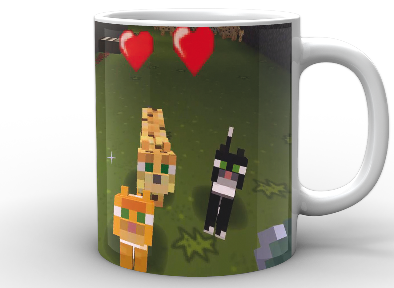 Чашка Gee! Minecraft Майнкрафт Коты MС.02.041