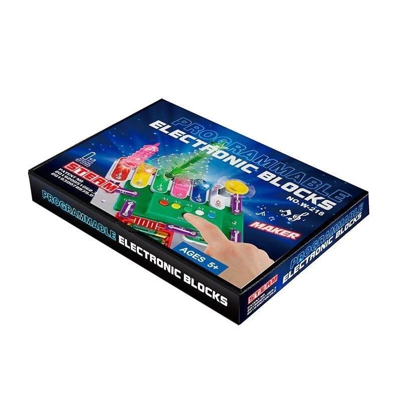 Конструктор електронний Electronic ялинка/підсвічування різними кольорами/звукові ефекти Multicolor (159266)