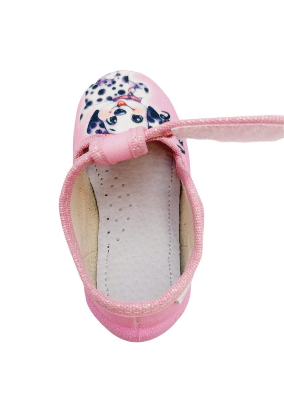 Тапочки для дівчаток Waldi 360-702/22 на липучках р. 22 Рожевий - фото 6