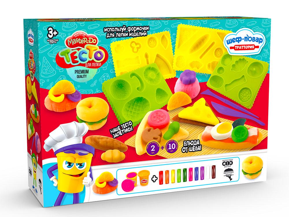 Креативна творчість тісто для ліплення Danko Toys tmd-17-04 Master Do Шеф-кухар. Траторія (MTT-133599) Креативна творчість тісто для ліплення Danko Toys tmd-17-04 Master Do Шеф-кухар. Траторія (MTT-133599)