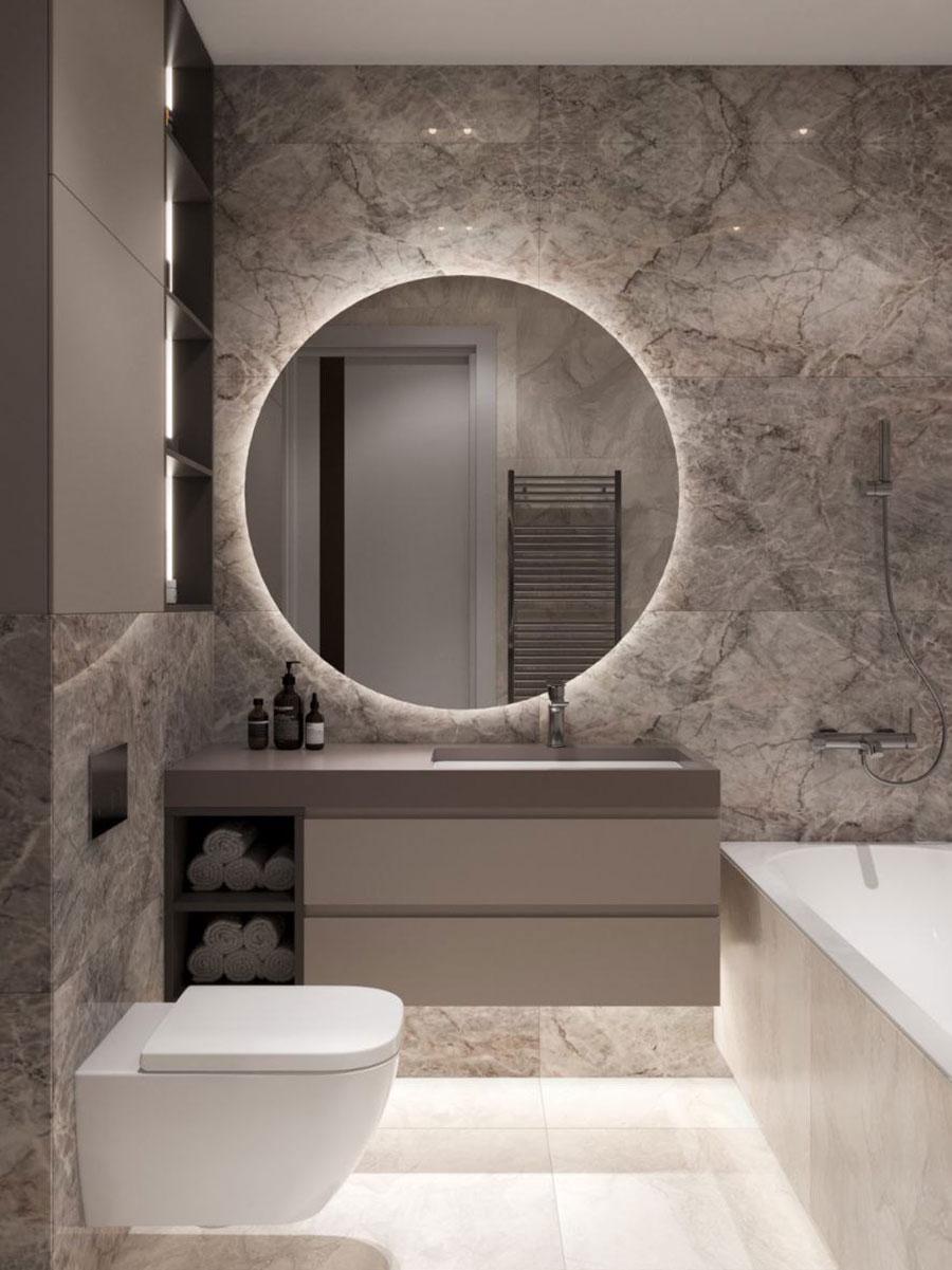 Дзеркало кругле з підсвіткою Range-L 100х100 см (10001L-100100stW) Дзеркало кругле з підсвіткою Range-L 100х100 см (10001L-100100stW)