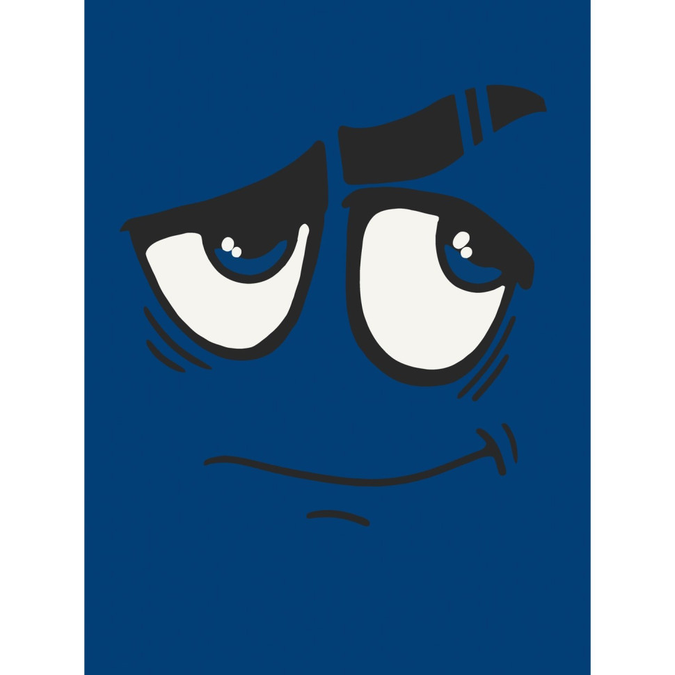 Картина по номерам Ideyka Эмоции-Скепсис 30x40 см Разноцветный (PM-194-K-1012)