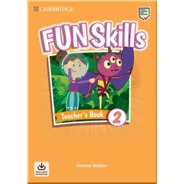 Книга Montse Watkin "Fun Skills 2" Teacher's Book with Audio Download (ISBN:9781108563468)