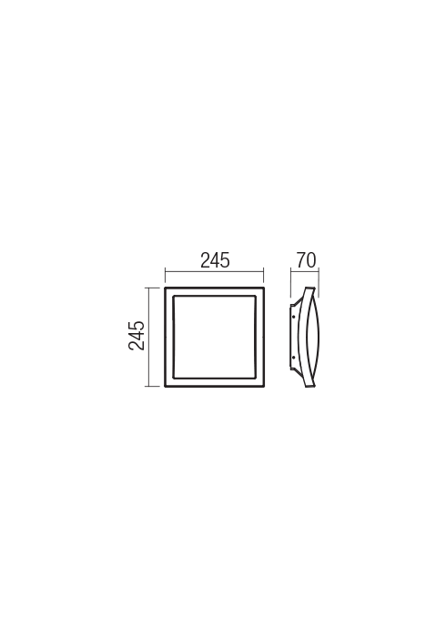 Светильник уличный потолочный Redo 90008 Tallin - фото 2 Светильник уличный потолочный Redo 90008 Tallin - фото 2