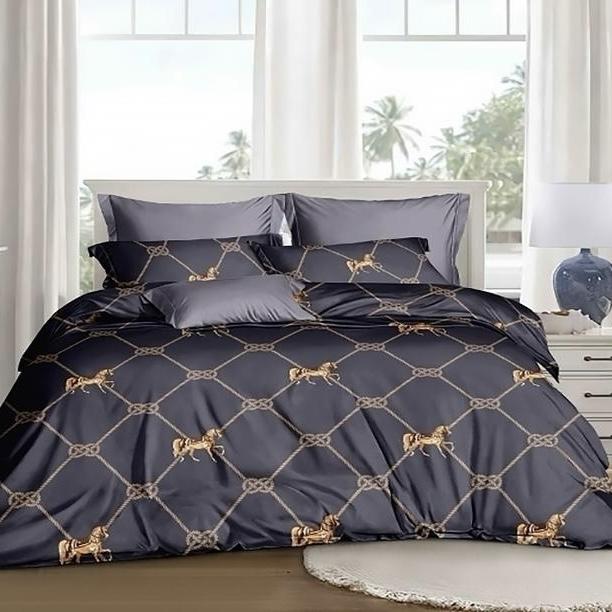 Комплект постільної білизни Vital Textile Голд Люкс бязь євро 200х220 (BLе-468)