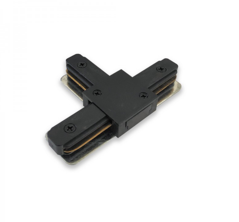 Конектор для однофазних шин STANDART Т-подібний Чорний (s6700061) Конектор для однофазних шин STANDART Т-подібний Чорний (s6700061)