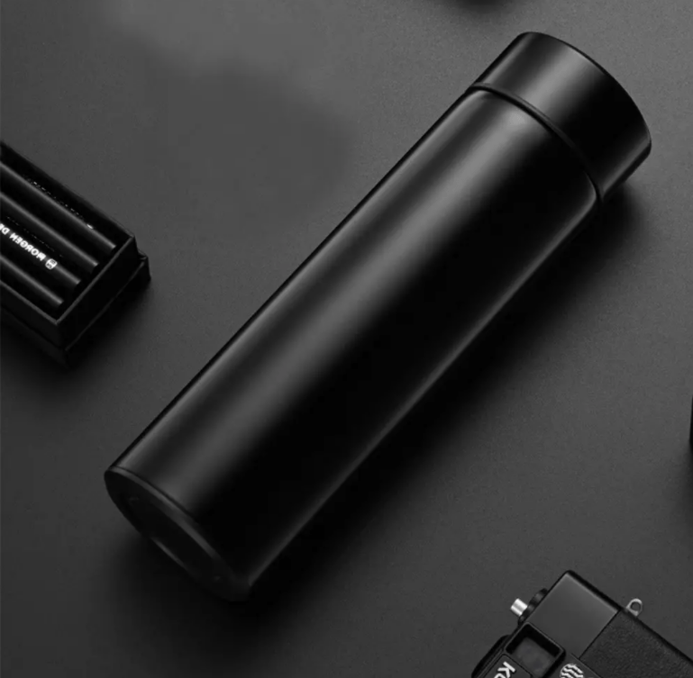 Термос розумний з датчиком температури 500 мл Чорний (111227) - фото 2 Термос розумний з датчиком температури 500 мл Чорний (111227) - фото 2