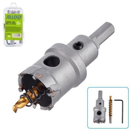 Сверло Alloid корончатое твердосплавное по металлу 30 мм - фото 3