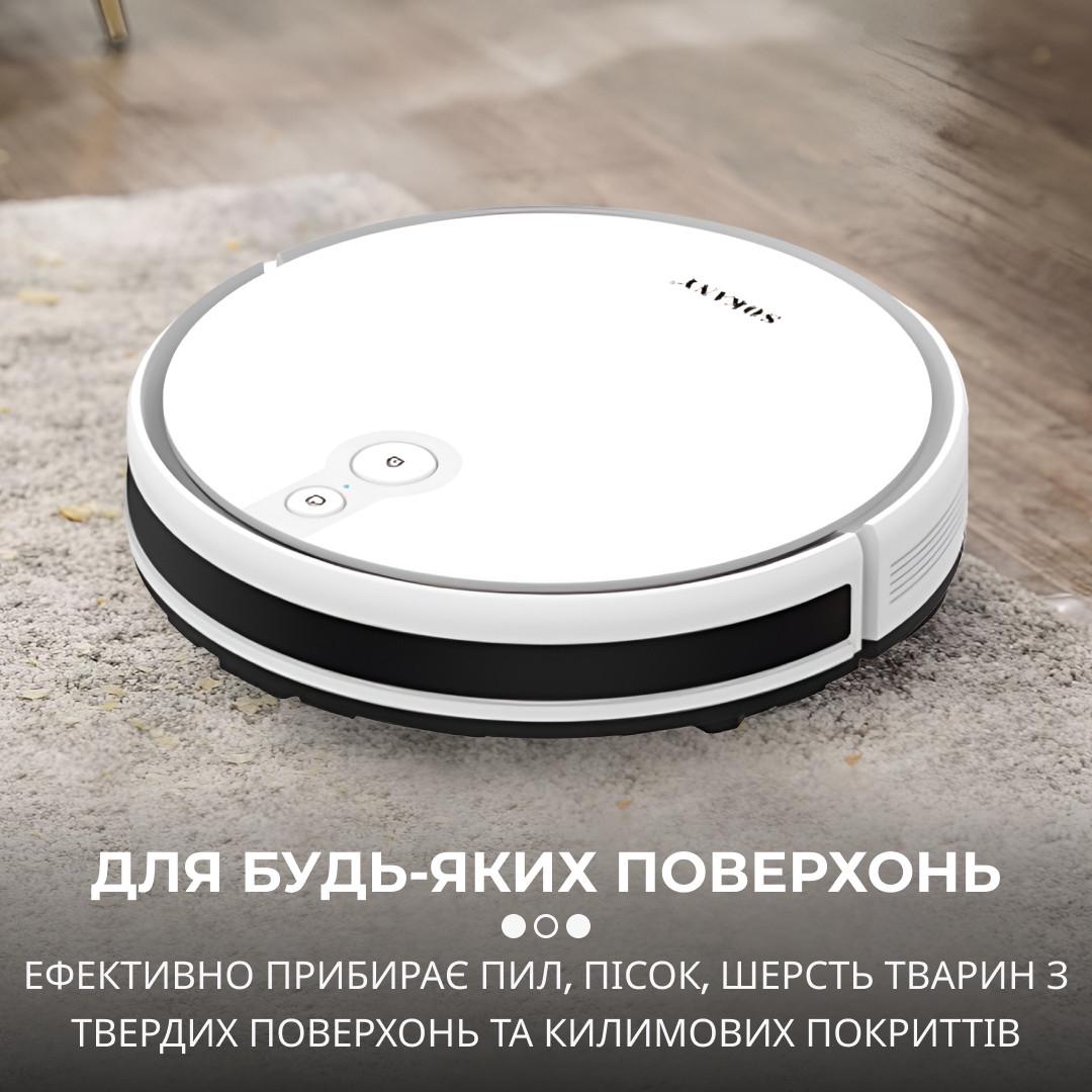 Робот-пилосос Sokany SK13016W Білий (3980) - фото 17 Робот-пилосос Sokany SK13016W Білий (3980) - фото 17