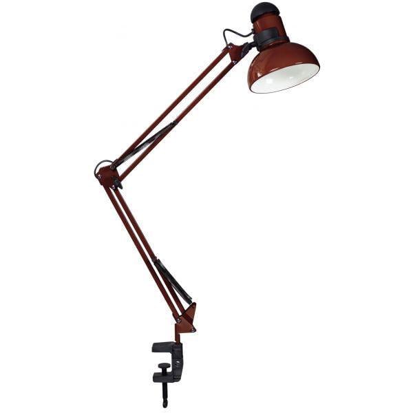 Настольная лампа на струбцине Loga LIGHT L-614 Шоколад (27813470)