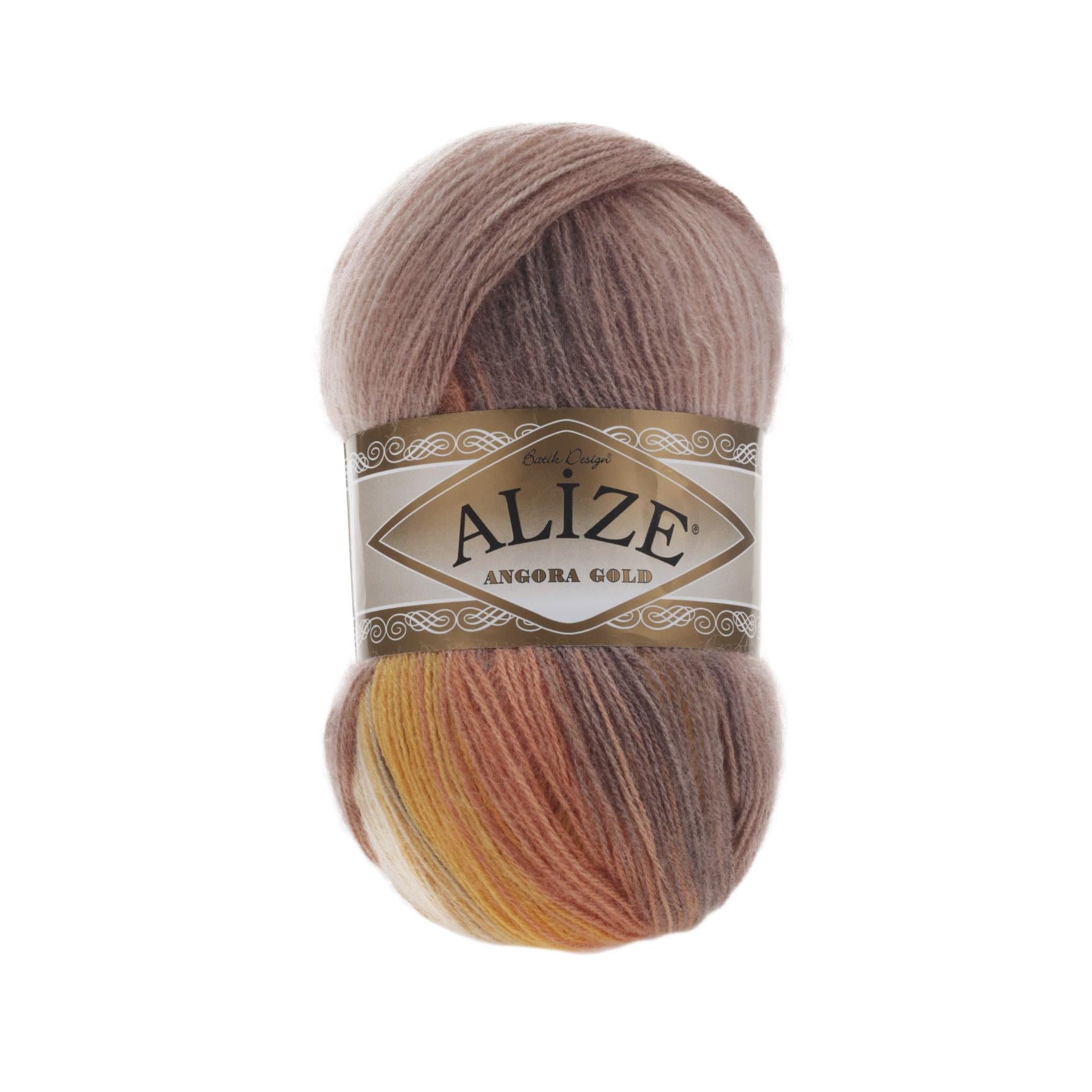 Пряжа Alize Angora Gold Batik 4741 (6342)
