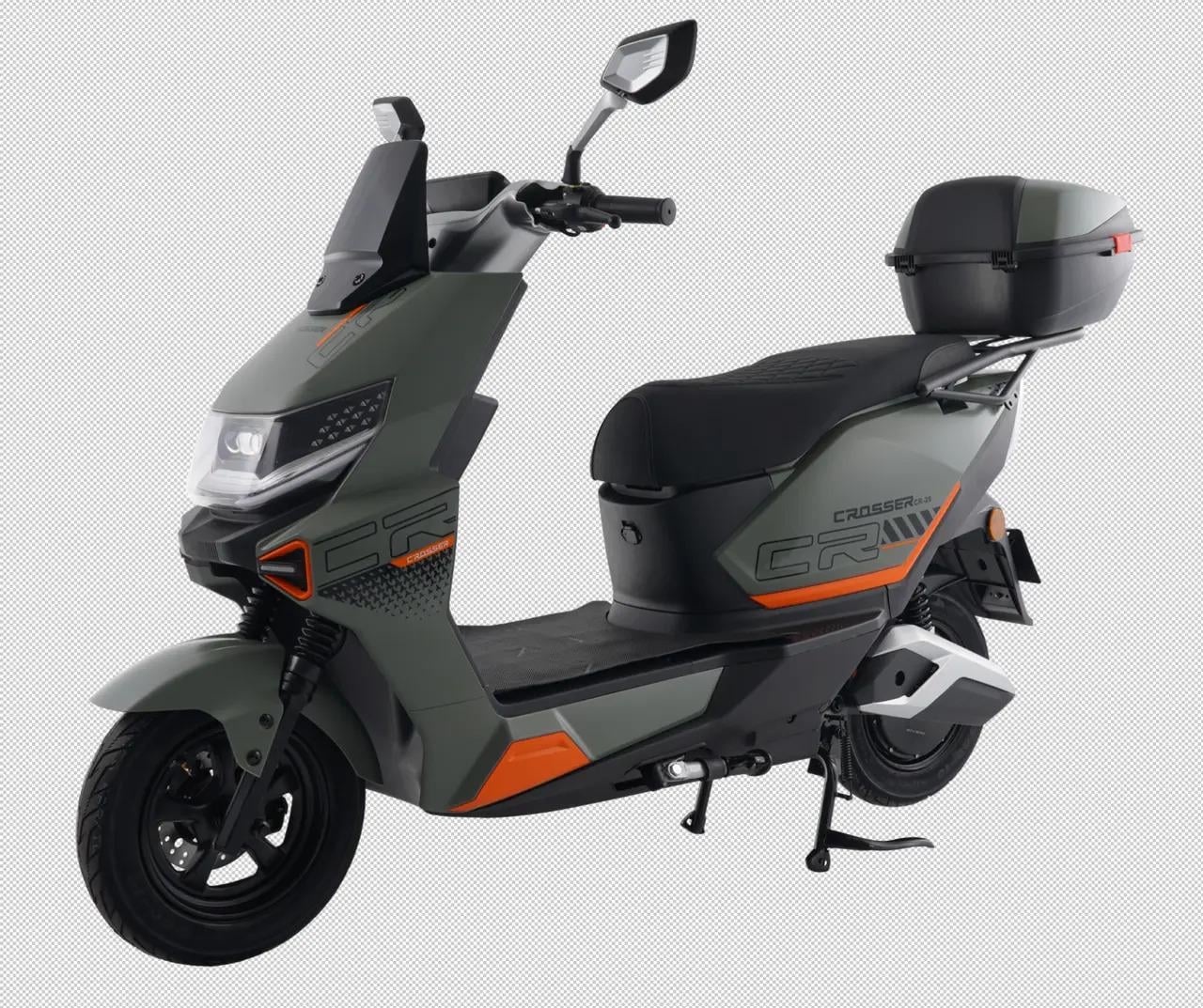Електроскутер Crosser CR-20 2500W 72V 24Ah з кофром-багажником 2026