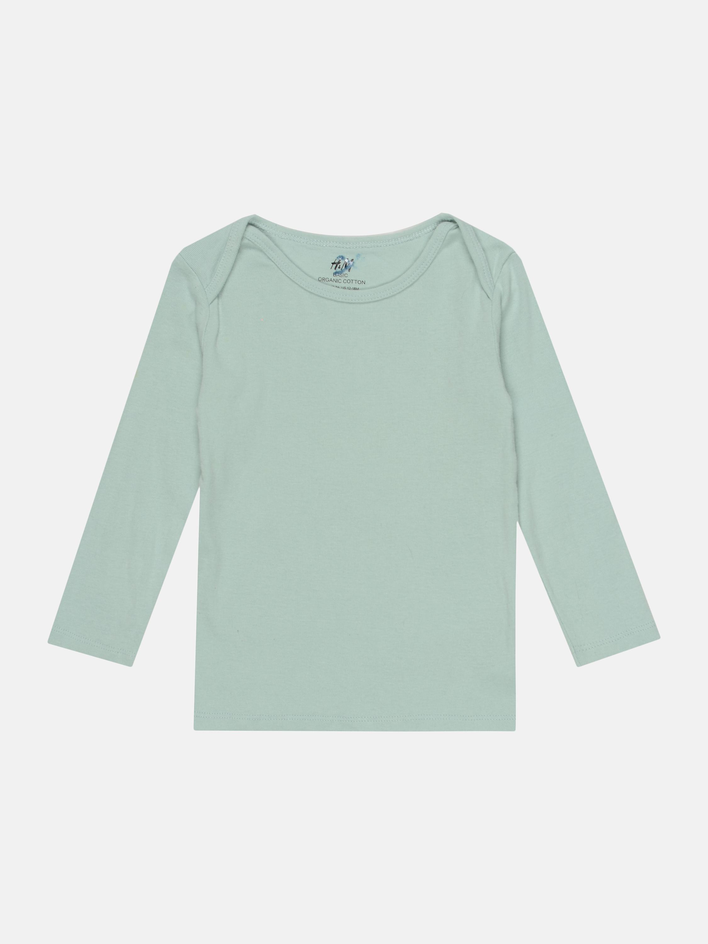 Лонгслів H&M 86 см М'ятний (10273402702)