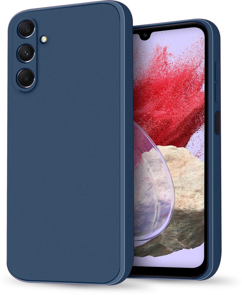 Силіконовий чохол HardCorner Samsung Galaxy M34 5G M346 (з мікрофіброю) Blue (34426-28)