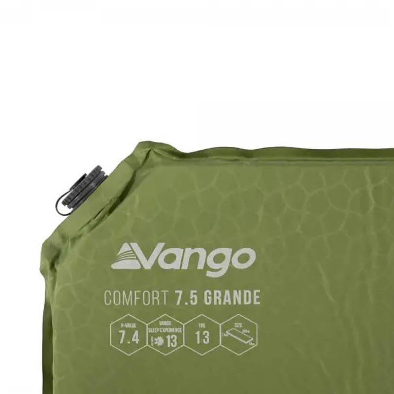 Каремат туристичний Vango Comfort 7,5 см Grande Herbal (929164) - фото 3