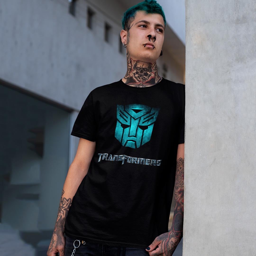 Футболка унісекс Transformers Logo 4XL Чорний (00000009794)