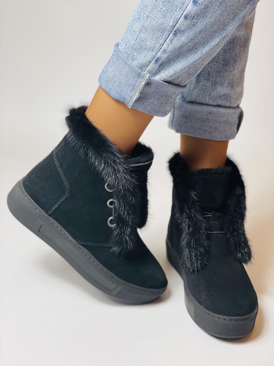 Ботинки женские зимние Evromoda р. 40 25,5 см Черный (2739) - фото 5 Ботинки женские зимние Evromoda р. 40 25,5 см Черный (2739) - фото 5