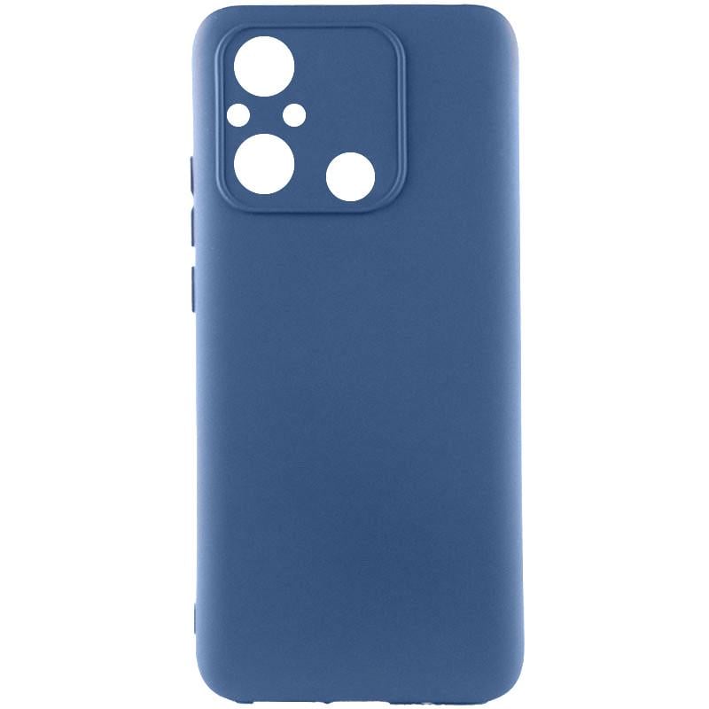 Протиударний чохол Silicone Cover Lakshmi Full Camera (A) для Xiaomi Redmi 12C Синій / Navy Blue