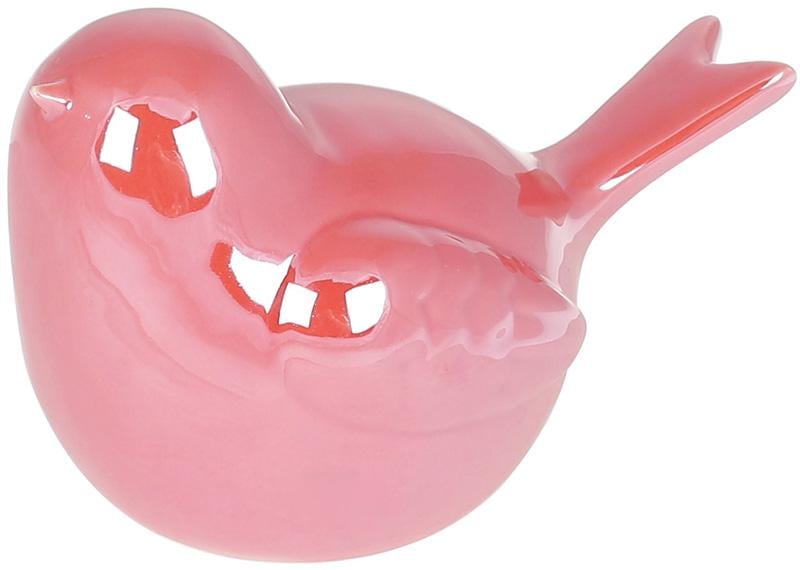 Набор декоративных статуэток Птенчик 13,5х8,2х9,2 см 4 шт. Клубничный перламутр (BD-733-344)