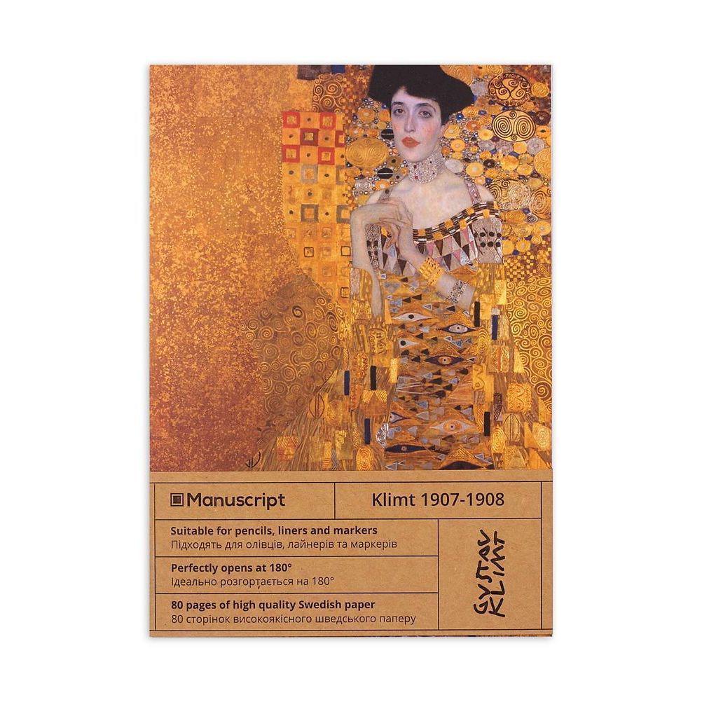 Скетчбук Manuscript Klimt 1907-1908 A5 Чисті 80 сторінок з відкритою палітуркою (M- Klimt) - фото 7