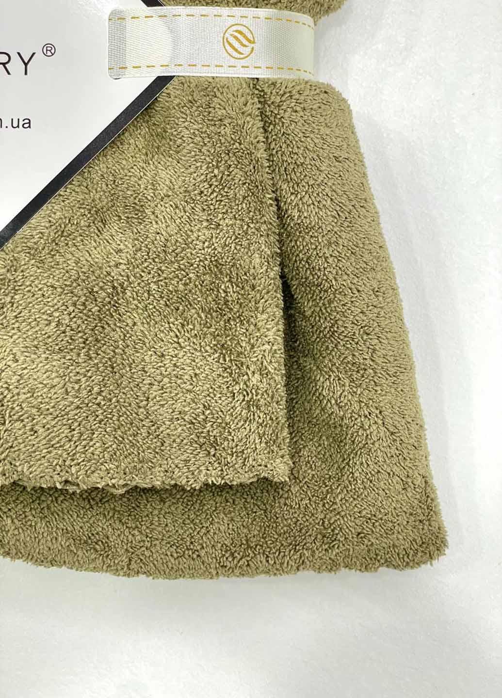 Комплект однотонных полотенец микрофибра 2 шт. (21-3) - фото 2