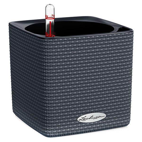 Вазон розумний Lechuza Cube Color 14 1 л Сірий (13384) Вазон розумний Lechuza Cube Color 14 1 л Сірий (13384)