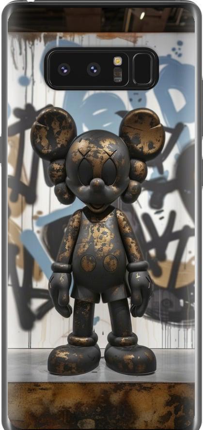 Чехол на Samsung Galaxy Note 8 Bronze kaws v2 (6098t-1020-42517)