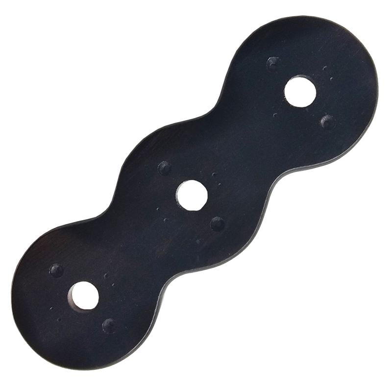 Рамка деревянная на 3 поста для накладных выключателей и розеток SOFTY Черный