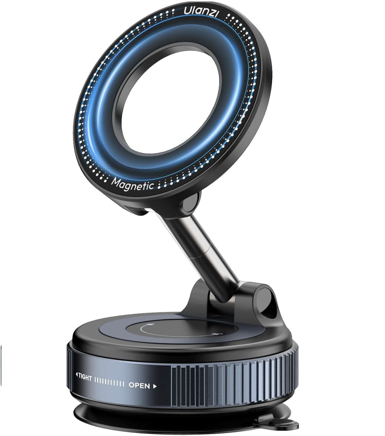 Держатель для телефона автомобильный Ulanzi SK-25 для MagSafe Black (SK-25)