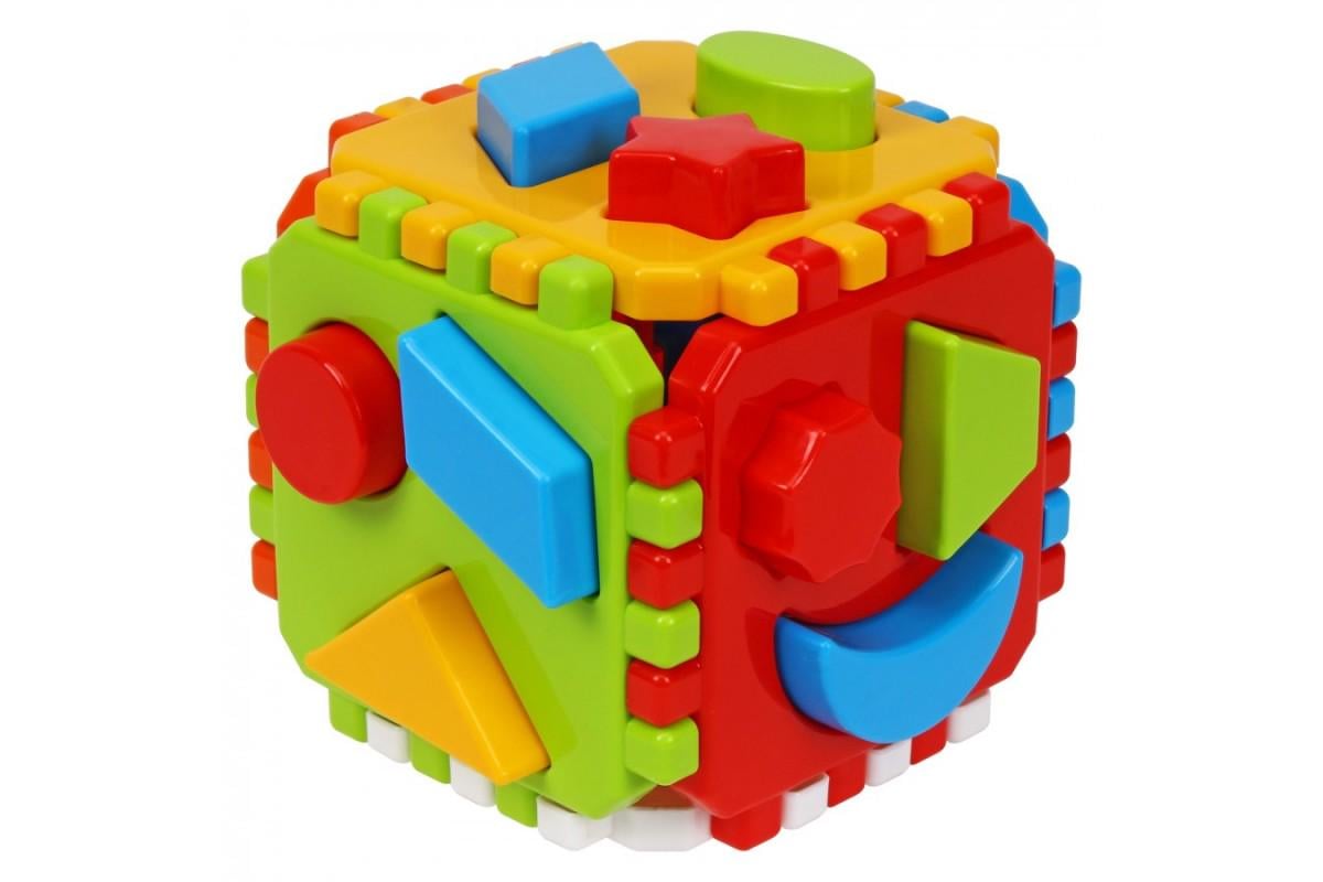 Игрушка развивающая ТехноК Сортер Куб Умный малыш (0458)