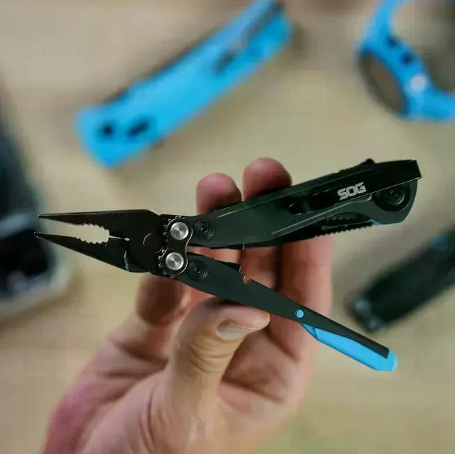 Мультитул SOG Flash MT Urban Grey/Cyan Темно-сірий (27831838) - фото 7 Мультитул SOG Flash MT Urban Grey/Cyan Темно-сірий (27831838) - фото 7