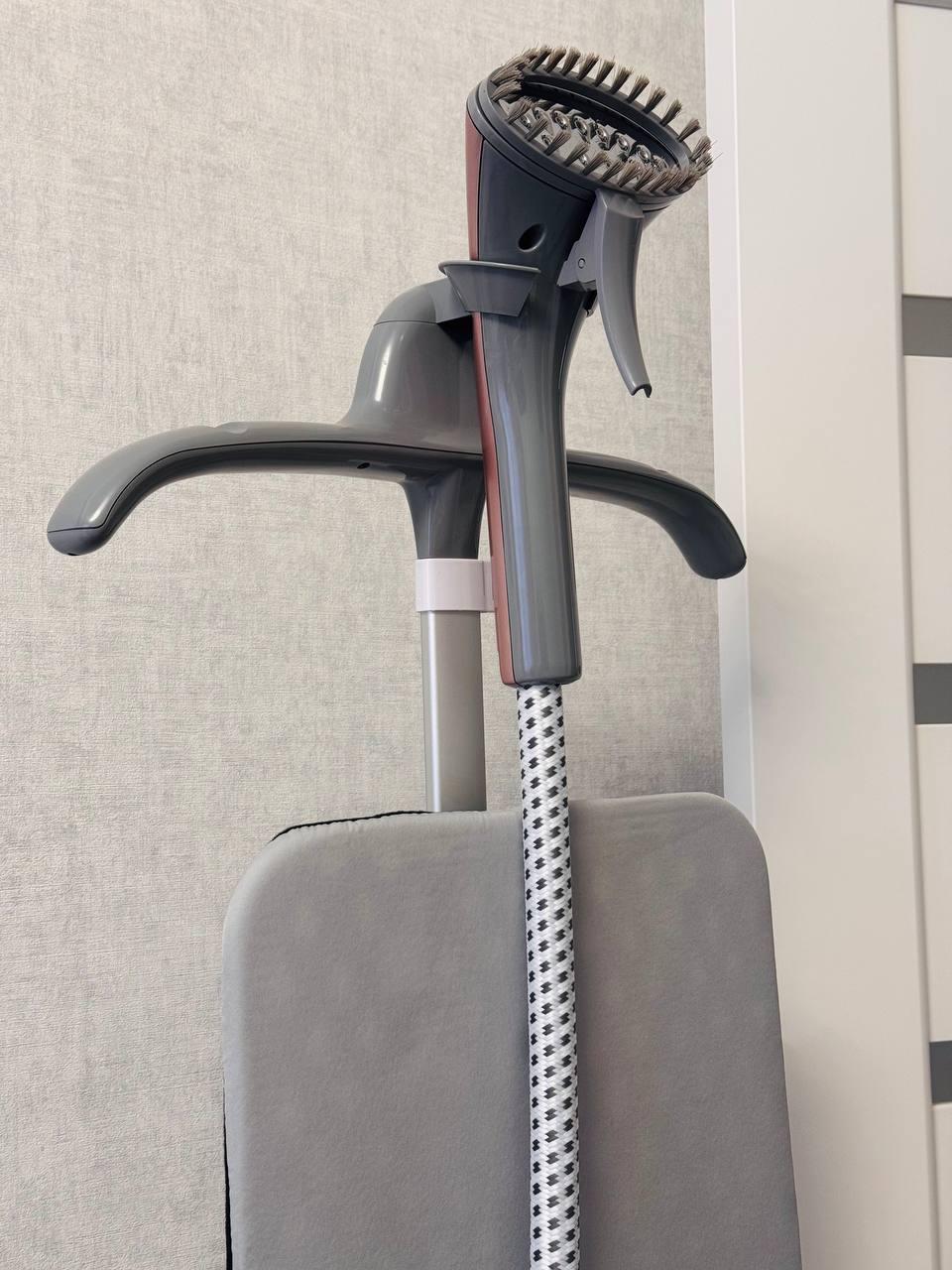 Відпарювач для одягу вертикальний з вішалкою Zepline ZP-132 3500 Вт Рожевий (2606948543) - фото 5