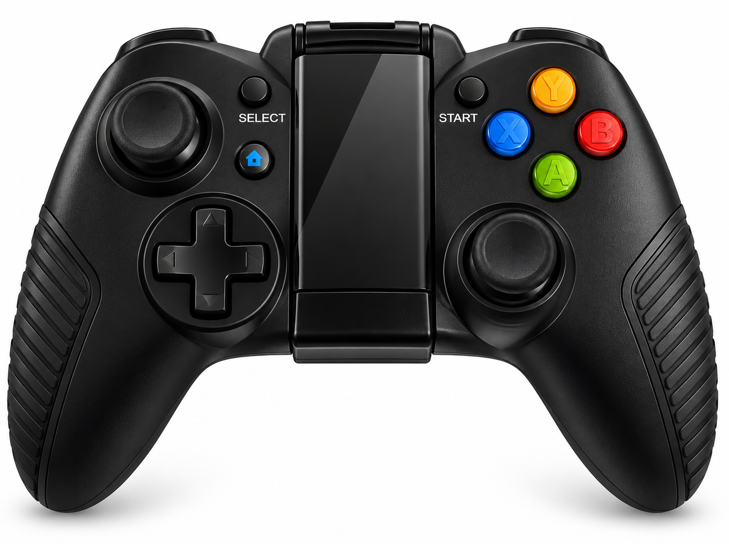 Bluetooth-геймпад DY-8710 для Android iOS PC Smart TV з тримачем для смартфона Black (4830734)