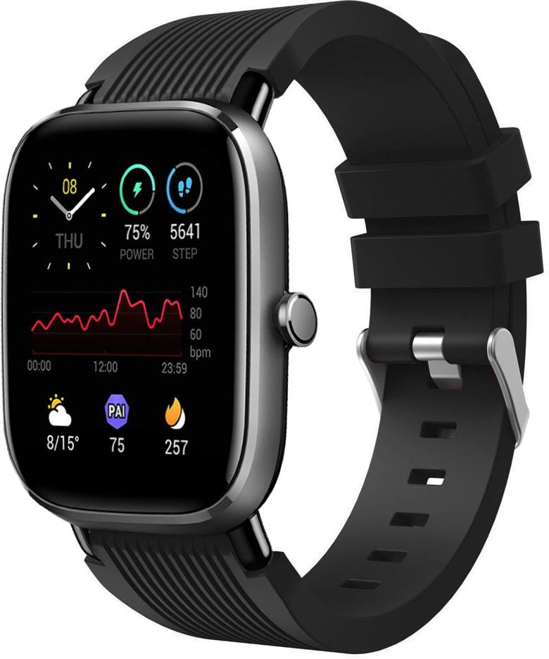Ремешок Line для Amazfit GTS 2 mini Black (22298-2B) Ремешок Line для Amazfit GTS 2 mini Black (22298-2B)
