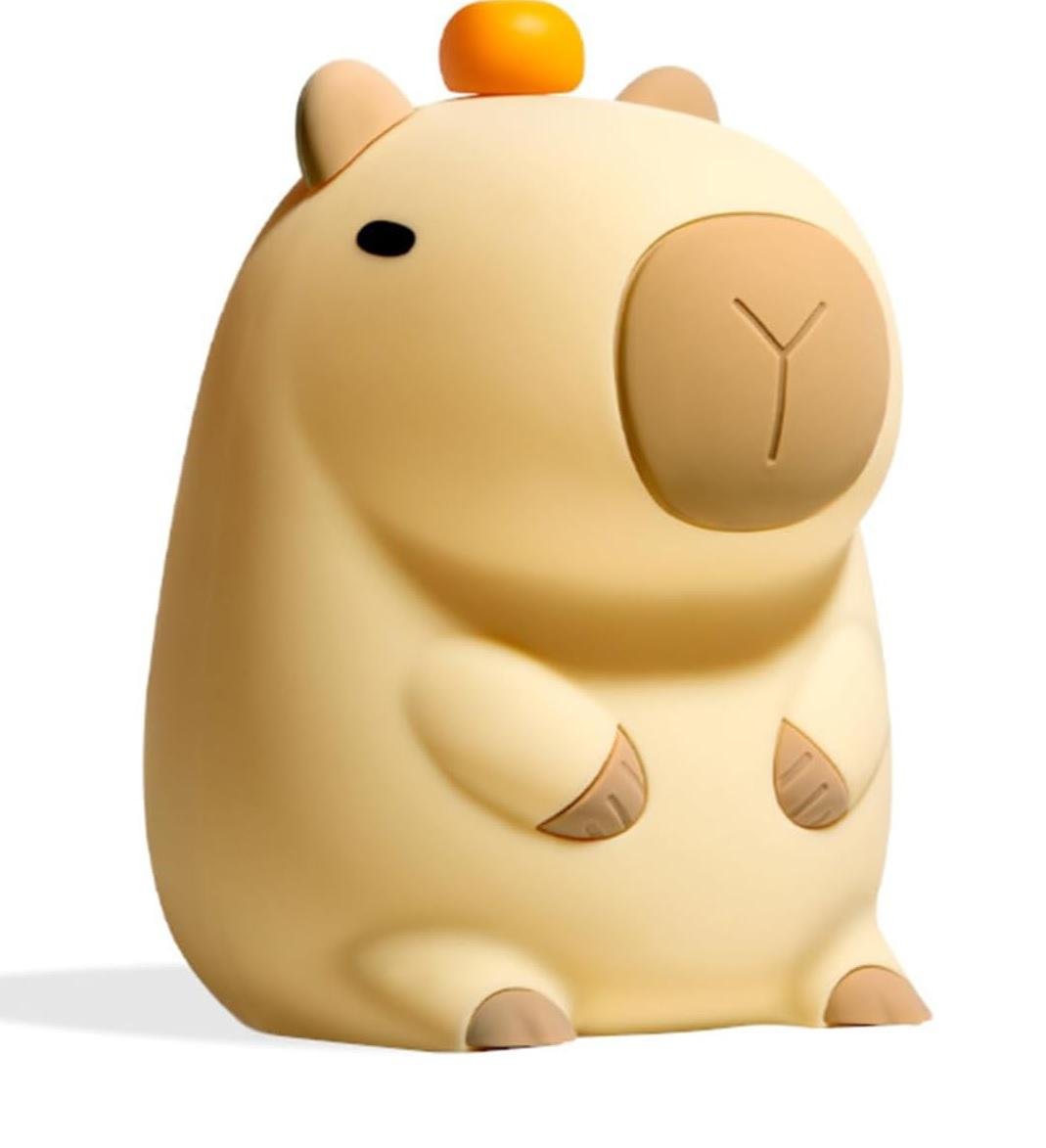 Нічник акумуляторний силіконовий Капібара ZH-127 з таймером (284) Нічник акумуляторний силіконовий Капібара ZH-127 з таймером (284)