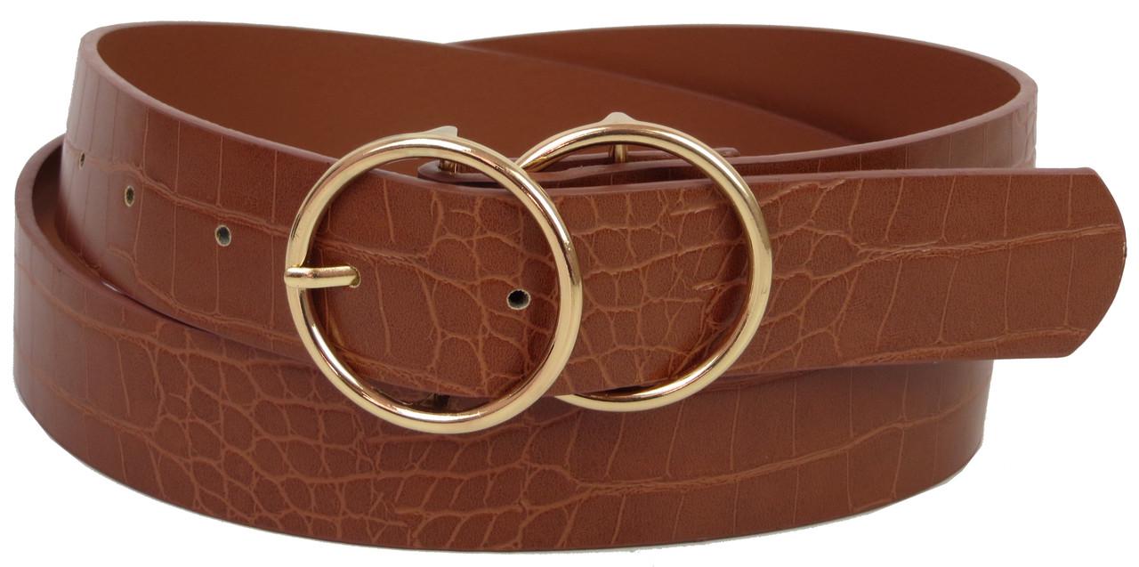 Жіночий ремінь C&A зі штучної шкіри Коричневий (2126175-3)