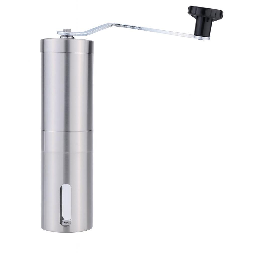 Ручная домашняя кофемолка c керамическими жерновами и регулировкой уровня помола