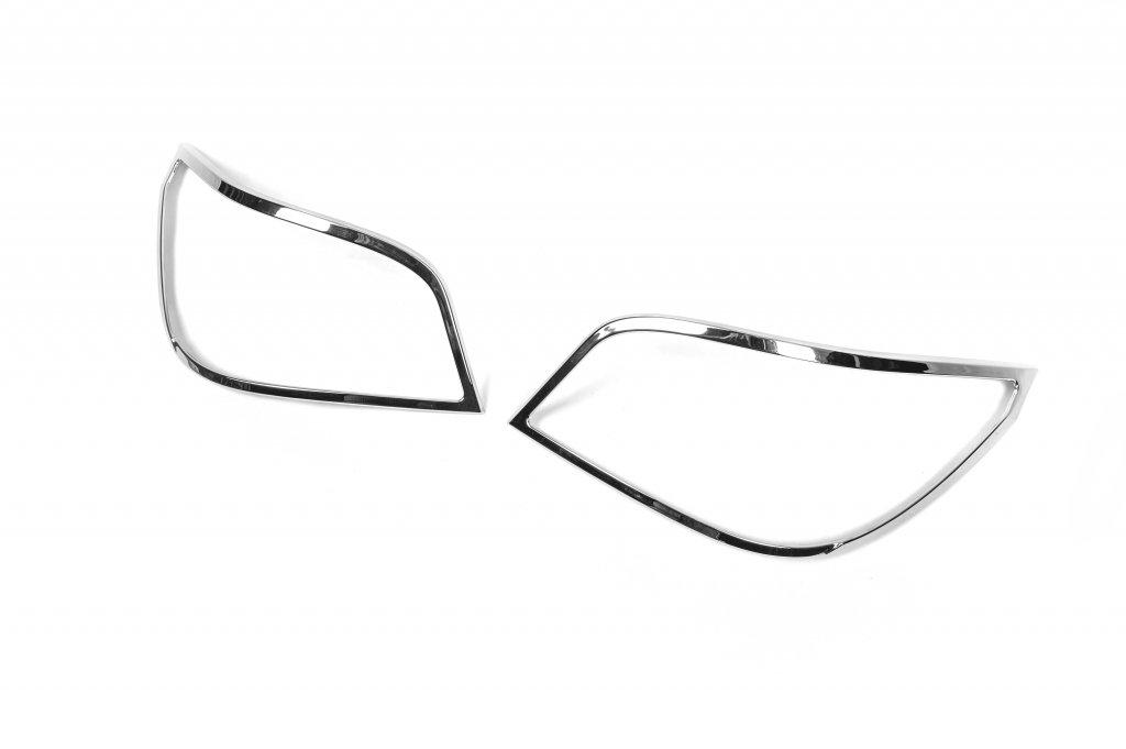 Накладки на стопы Carmos для BMW 5 серия E-60/61 2003-2010 гг. abs-пластик Хром